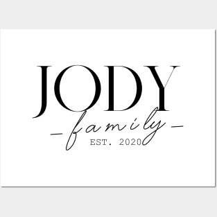 Jody Family EST. 2020, Surname, Jody Posters and Art